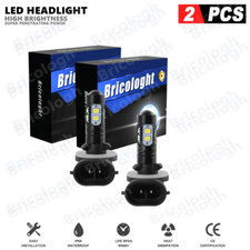 2X LED Fog Lights Kits 880 881 899 Bulbs For 1999-2001 Dodge Ram 1500 2500 3500