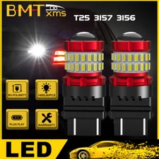 White WT21W LED Reverse Backup Light Bulbs for 2021 2022 2023 F150 F250 STX XLT