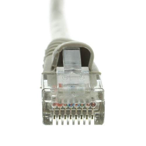 Pack of 30 Cables 2 Foot Cat5e Gray Network Ethernet Network Patch Cable Booted - Picture 5 of 5