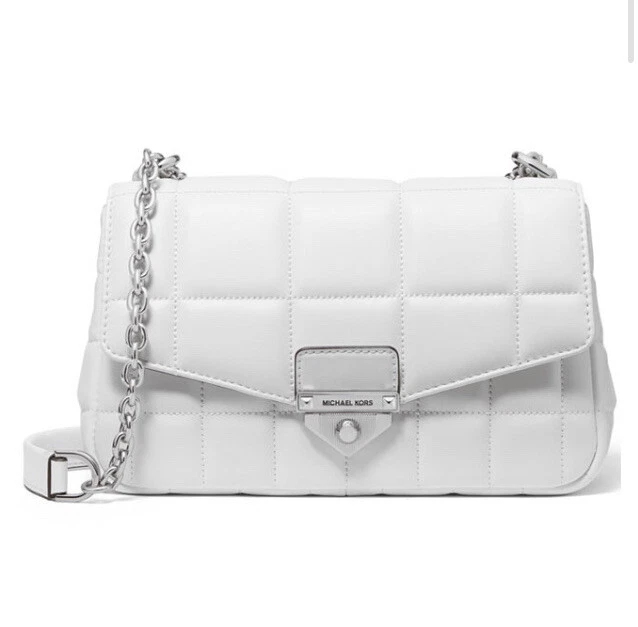 Michael Kors Crossbody Bag soho sm Women Leather White Optic White