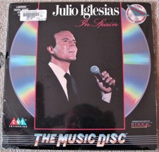 JULIO IGLESIAS in Spain Live Concert 1988 World Tour Music NEW LASERDISC Edit.