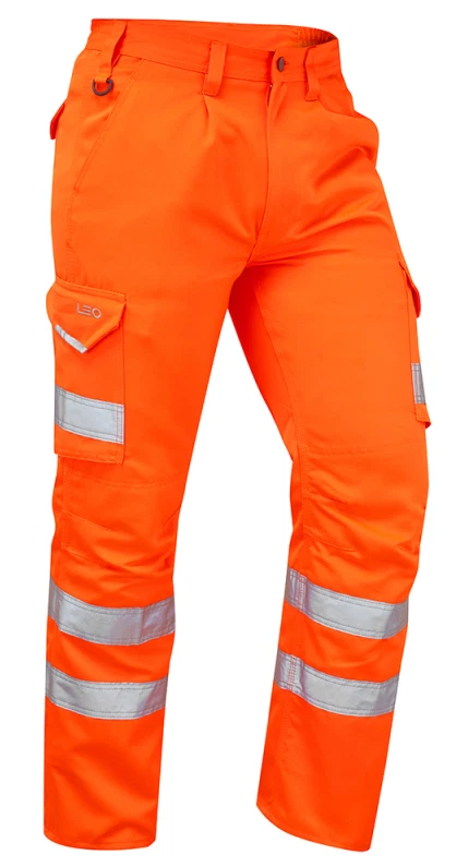 Leo Bideford Hi Vis Trousers Rail Spec Class 1 Cargo Combat Work Trouser 28-54"
Opens in a new windo