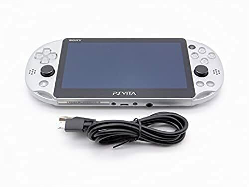 SONY PS Vita PCH-2000 ZA11 Silver Console Wi-Fi model F/S Used Japan Import