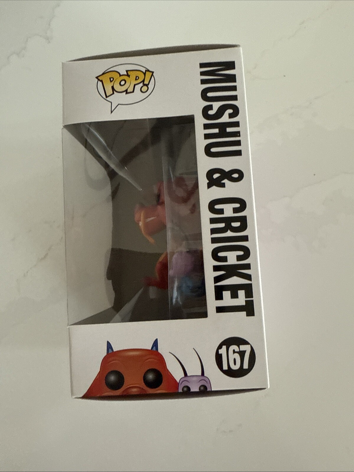 Funko Pop! Vinyl: Disney - Mushu (w/ Cricket) #167
