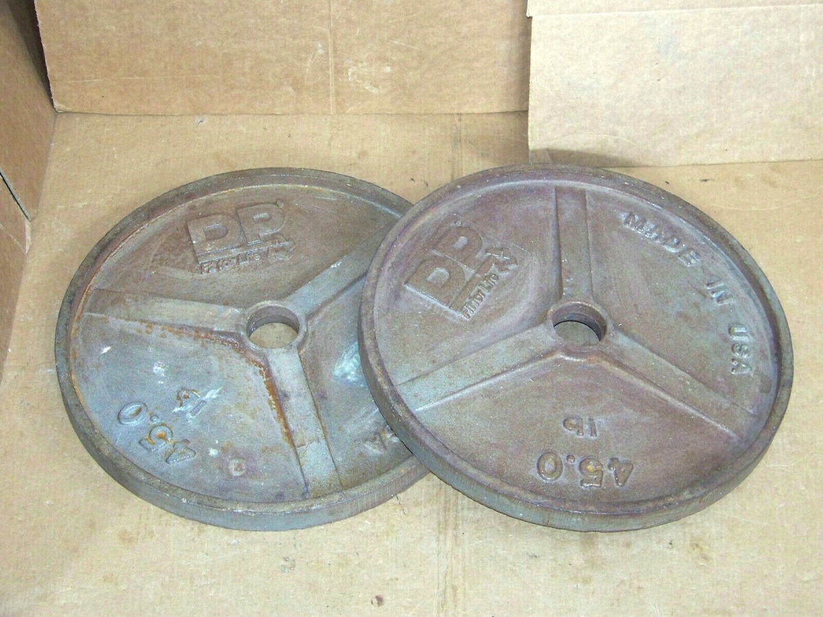 Micro plaques de poids olympique en acier chromé de 0,25 à 1 kg en stock