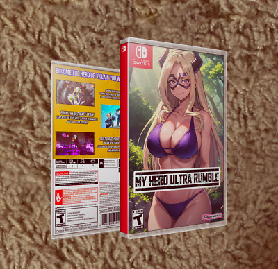 COVER & CASE ONLY My Hero Ultra Rumble Switch NO GAME Included