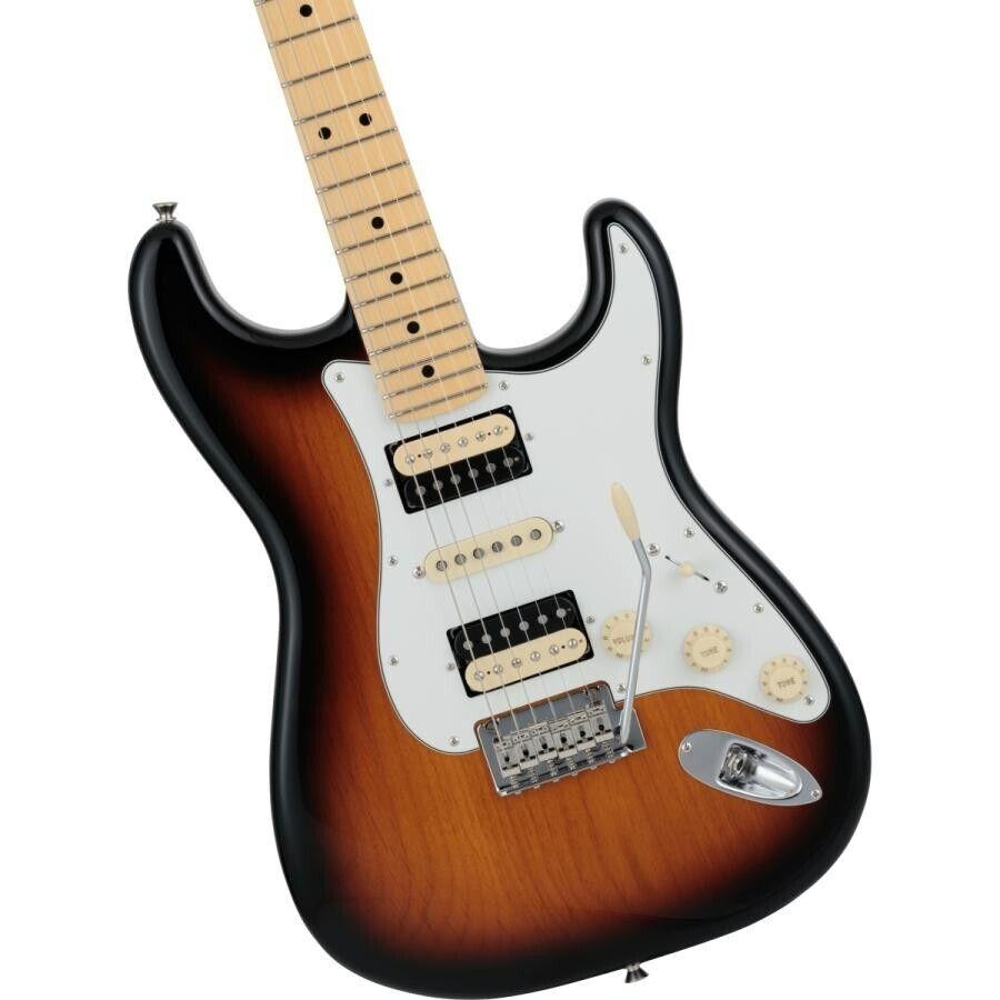 ギター Fender Hybrid II Stratocaster Sunburst Fender Japan Hybrid II Stratocaster with Maple FB in 3 Color