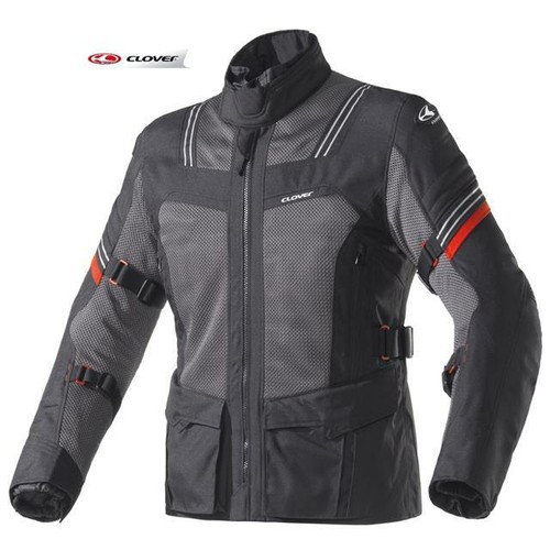 GIACCA MOTO INVERNALE CON PROTEZIONI CLOVER VENTOURING-3 AIRBAG WP NERO  (TG.M) | eBay