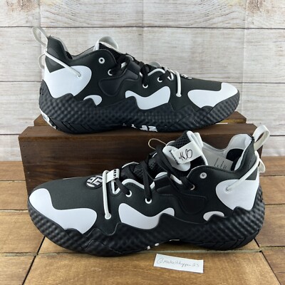 Adidas Harden Vol. 6 'Black White' Basketball Shoes GV8704 Men