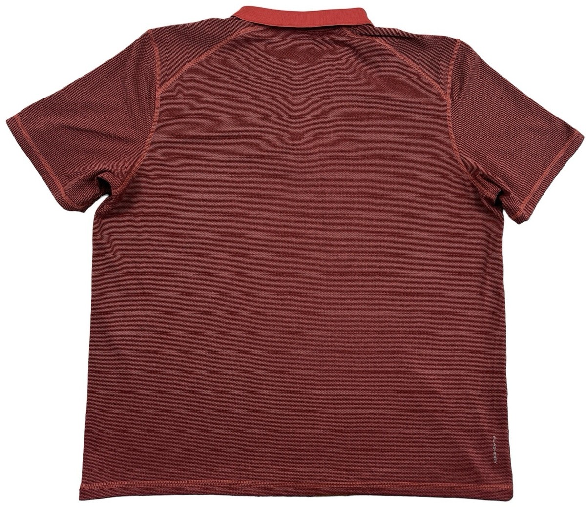 The North Face FlashDry Men Red Short Sleeve Pullover Polo