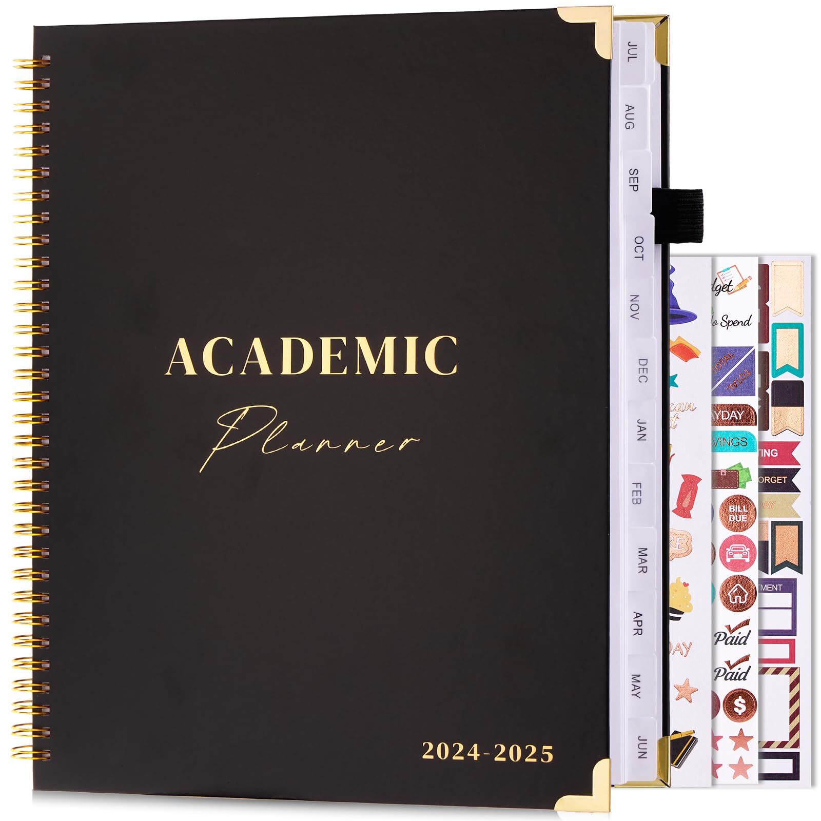 Planner 2024-2025 Academic Planner July 2024- June 2025 Daily Weekly and Mont...