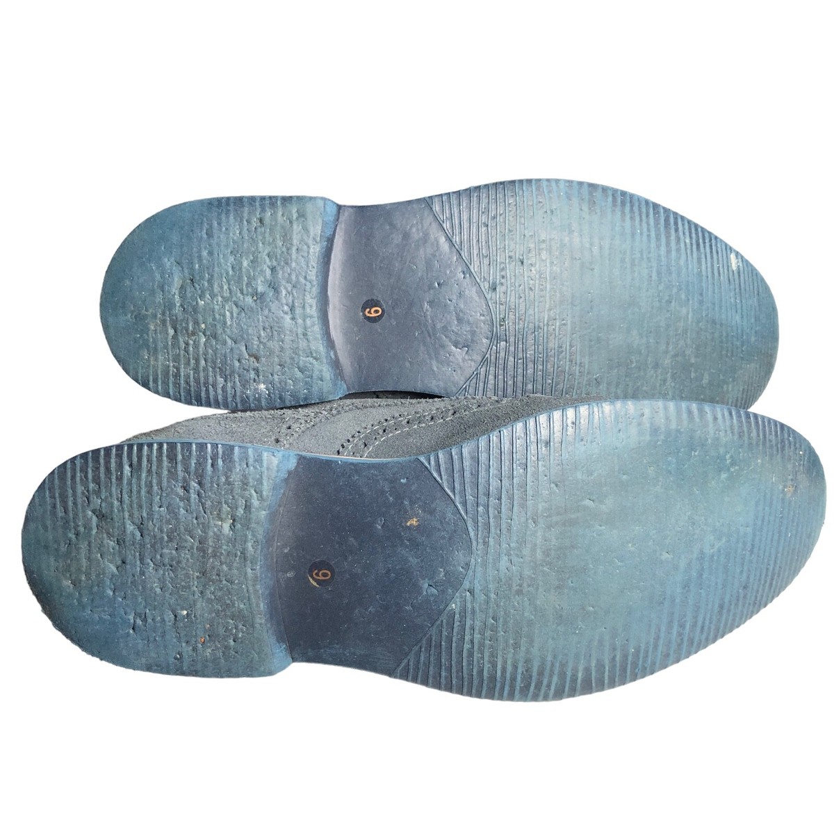 Joseph Abboud Blue Suede Oxfords Sz 9 Joseph Abboud Blue Casual Shoes for Men for sale | eBay main image 2