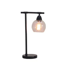 Fangio Lighting Downbridge Table Lamp, Black  - W-1560BLK