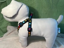 NEW! Gwen Gear Dog Harness - Castro Black - Medium - Made in the USA