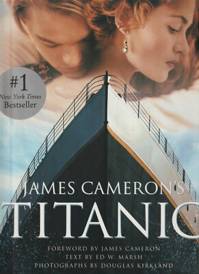 James Cameron's Titanic by E. Marsh (1997) RMS Titanic, Movie Book