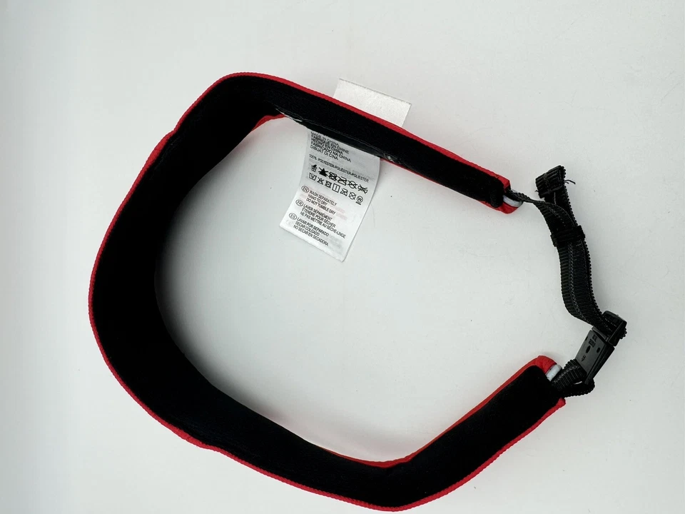 Atlanta Track Club Mizuno visera roja se adapta a todos los miembros del sombrero equipo unisex para correr Foto 3 de 4