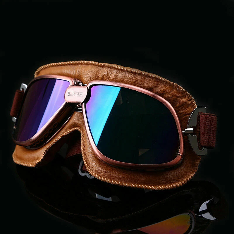 Gafas de sol juveniles Flying Pilot Cruiser vintage chapadas en cobre para niños Foto 3 de 4