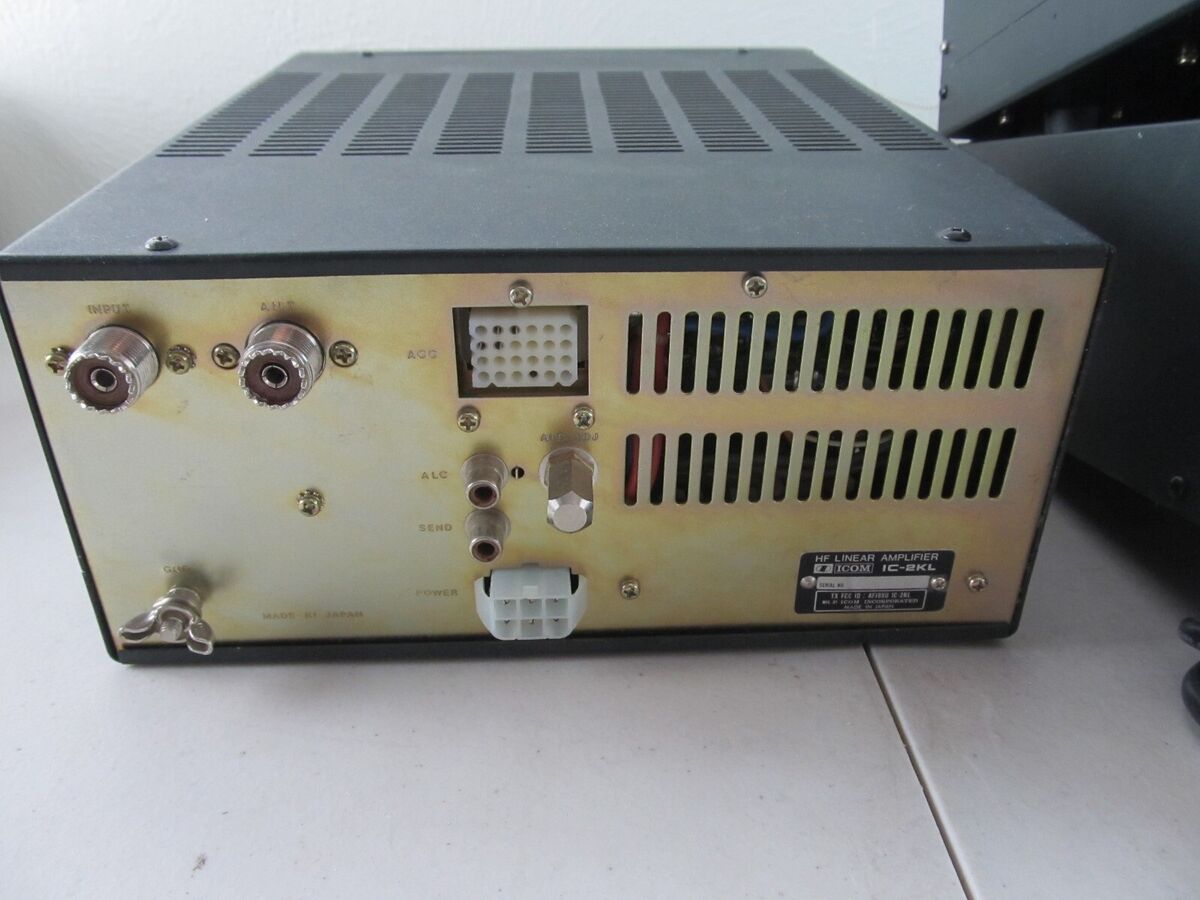 ICOM IC-2KL 500W Linear Amplifier For HF HAM BANDS + ICOM ICOM IC-2KL 500W Linear Amplifier For HF HAM BANDS + ICOM
