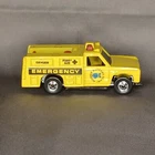 Vintage Hot Wheels Airship Support Team Emergency Truck Yellow 1974 Malaysia