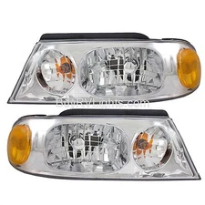 HOLIDAY RAMBLER VACATIONER 2002 2003 PAIR HEADLIGHT HEAD LIGHT FRONT LAMPS RV