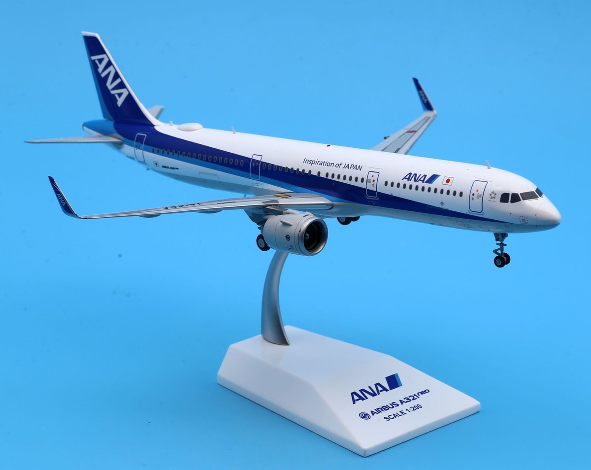 JC Wings 1:200 All Nippon Airways Airbus A321neo Diecast JC Wings 1:200 All Nippon Airways Airbus A321neo Diecast
