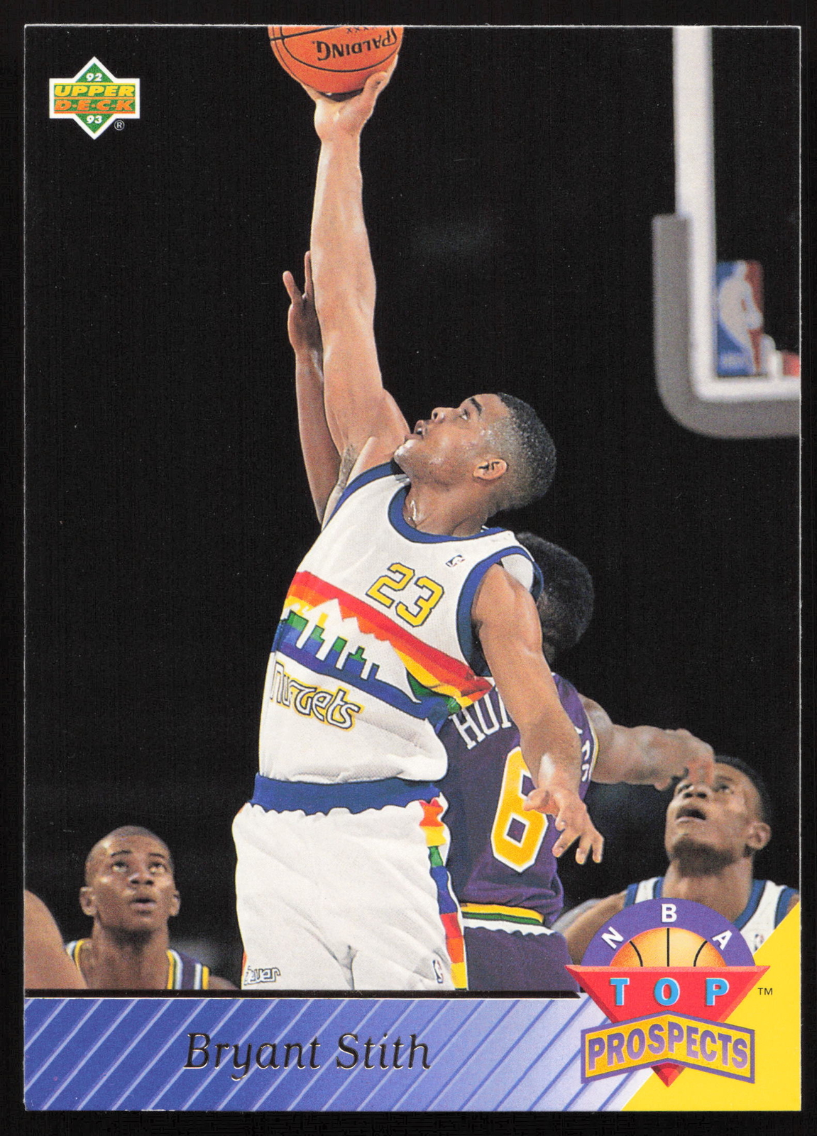 1992-93 Upper Deck #461 Bryant Stith Denver Nuggets