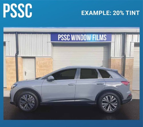 PSSC für MG ZR 3-Türer Heckklappe 2001-2004 vorgeschnittene Autoscheibe Tönungsfolie 5% Sonnenleiste - Bild 5 von 9