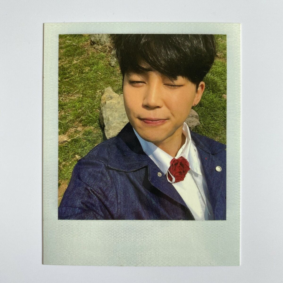 BTS 'YOUNG FOREVER' TAIWAN PRESS OFFICIAL ALBUM POLAROID PHOTOCARD JIMIN  VERSION