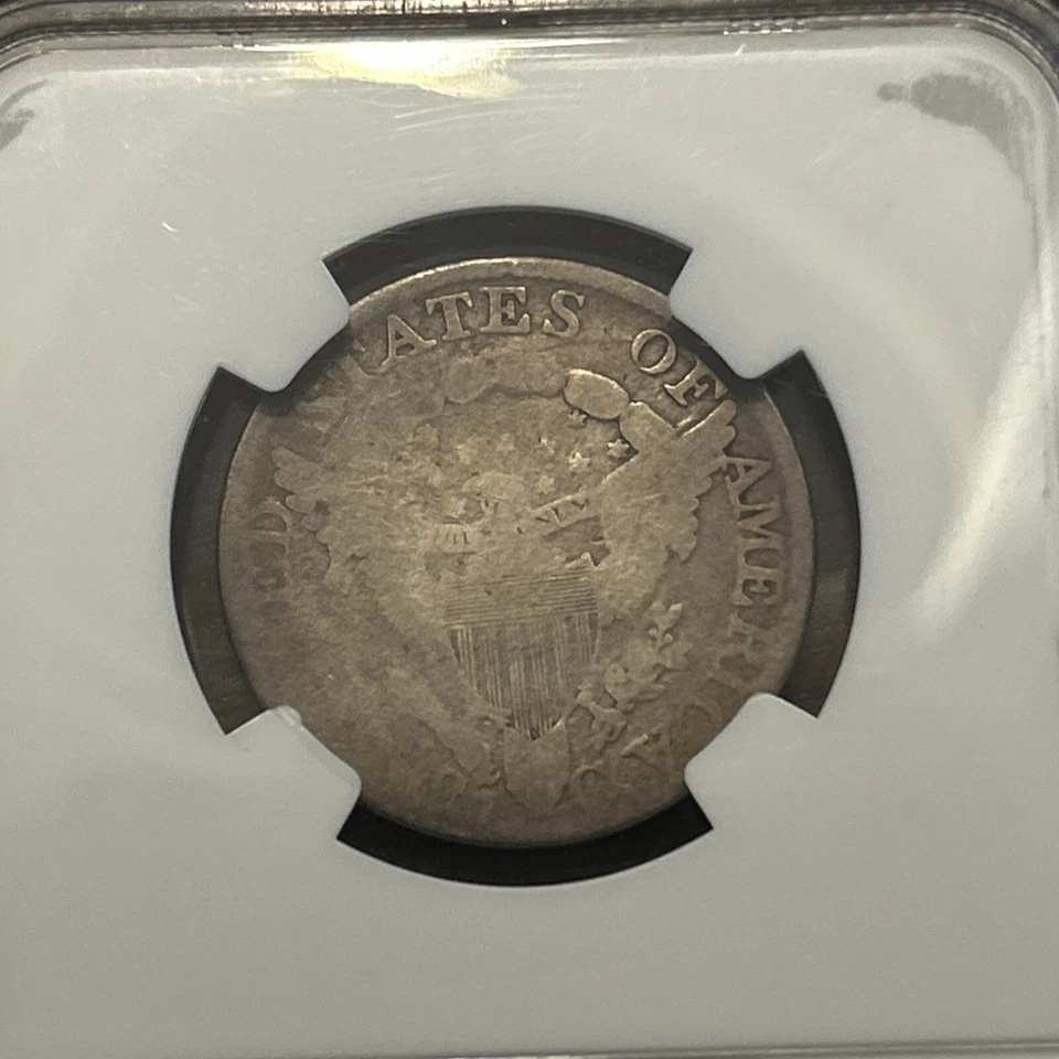 1805 Draped Bust Quarter | NGC AG3 | Browning-3 Variety - Image 4 of 4
