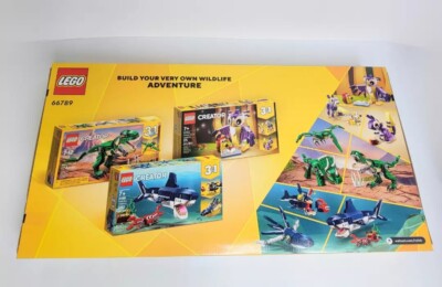 🔥NIB LEGO 3 animal gift sets (9 Total Possible Builds) 66789