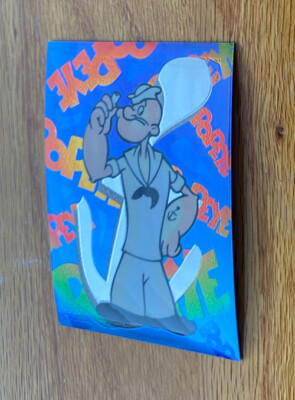 1994 Popeye Evolution Chrome 60s King Features #EC5 of 8 Card