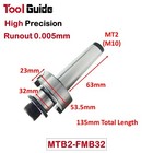 Morse Taper MT 2/3/4, FMB 22/27/32 Arbor Face Mill Holder Milling Cutter Shank