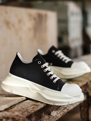 rick Low-top shoes men's platform casual lace-up board shoes owens