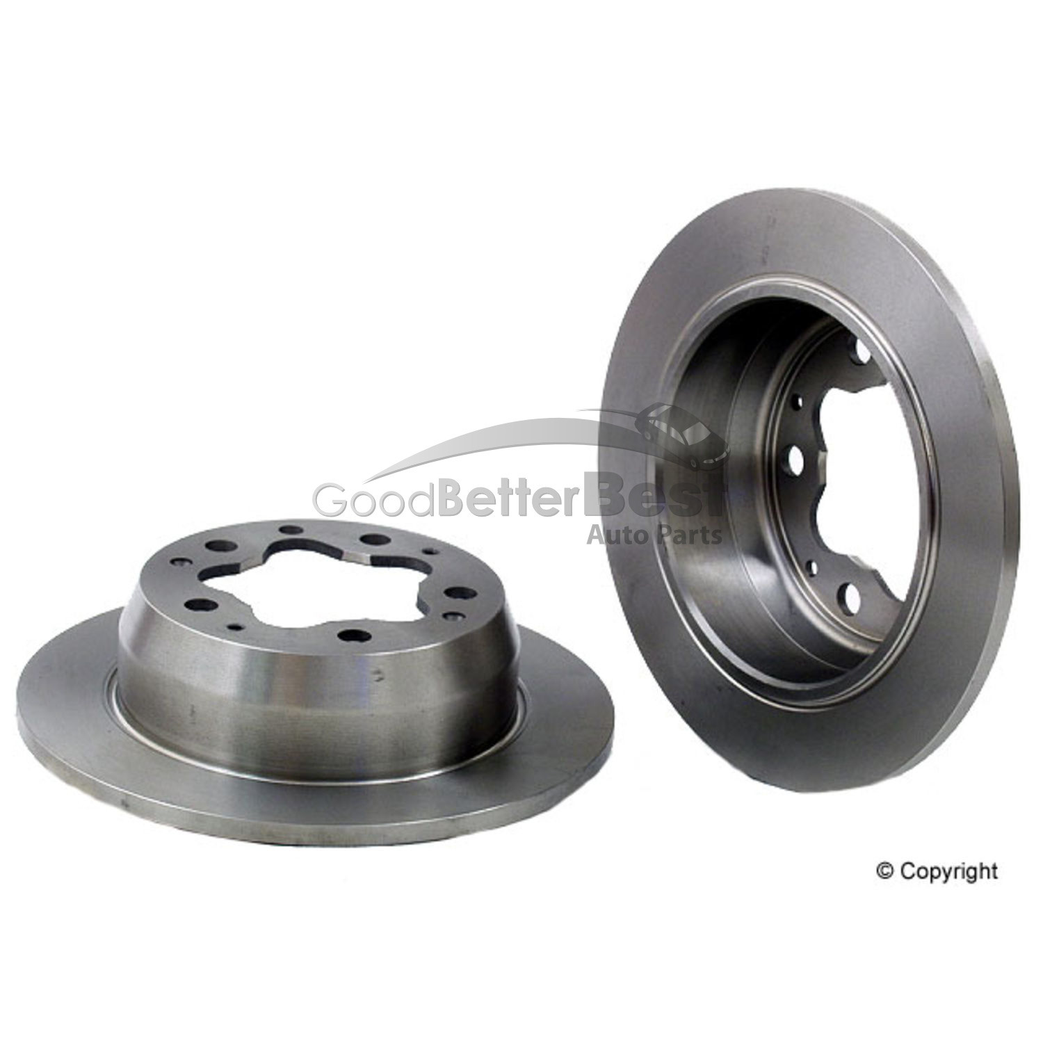 One New Sebro Disc Brake Rotor Rear 105803 90135240111 for Porsche 