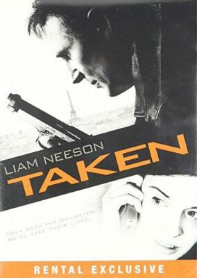Taken (DVD, 2008, Rental Exclusive) NEW