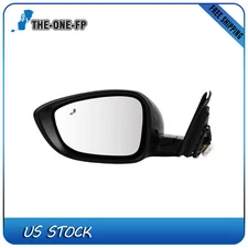 Left Driver Side View Mirror Power Heated For Honda Accord 1.5L 2.0L 2018-2022