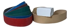 1 x 30 Belt Pack - 6 Grit Belts and Leather Honing Belt with Compound
