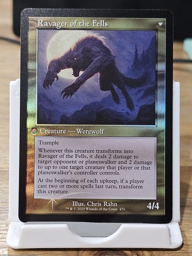Huntmaster of the Fells (marco retro) - MTG - LÁMINA CASI NUEVA (Innistrad Remasterizado) - Imagen 2 de 2