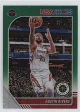 2019-20 Panini NBA Hoops Premium Stock Green Prizm Austin Rivers #72 0c4