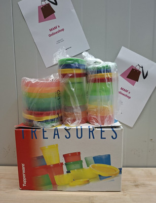 Tupperware Treasures Set bunt 24 Tlg. Rarität