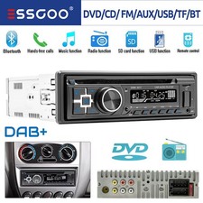 Autoradio mit DAB+ CD DVD Player MP3 USB Bluetooth Freisprech 1 DIN SD Aux-In FM