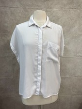 Banana Republic Women's White Blouse Shirt Size S
