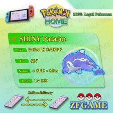 ✨6IV SHINY Palafin + EVS🚀 POKEMON HOME✨Champions✨Online delivery⚡