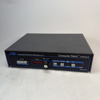 AEA Advanced Electronic Applications CP-1 Computer Patch Interface UNTESTED