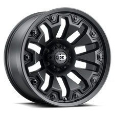 18x9 Vision 362 Armor Satin Black Wheels 5x5.5 12mm Set Of 4 18x9 Vision 362 Armor Satin Black Wheels 5x5.5 12mm Set Of 4