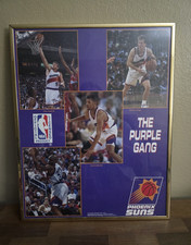Marketcom/St. Louis Phoenix Suns The Purple Gang Poster KJ Ainge Majerle NBA