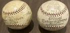 Vintage MLB National League Baseballs Signed