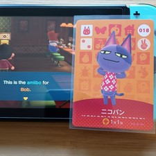 Bob 018 Animal Crossing Amiibo Card Series...