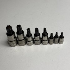 Blue Point Blptssc43 14 38 12 Drive Tamper Resistant Torx Socket Set