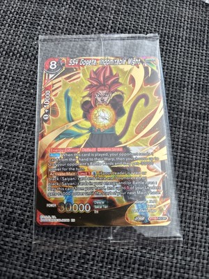 Dragonball Karte SS4 Gogeta, Indomitable Might BT18 SR Dawn of the Z-Legends 